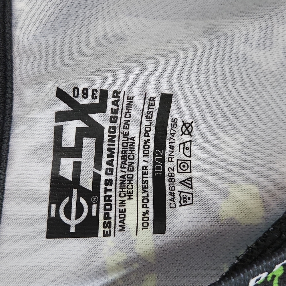 Kids ESports Gaming Gear short sleeve shirt size medium 10/12 - Picture 4 of 5